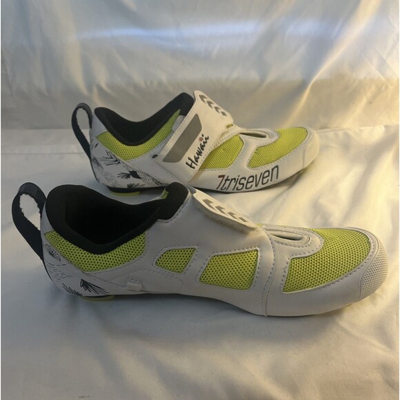 7triseven Triseven Hawaii Cycle Shoes Men US Sz 9 EU Sz 42 Triathalon Cycling - Picture 3 of 6
